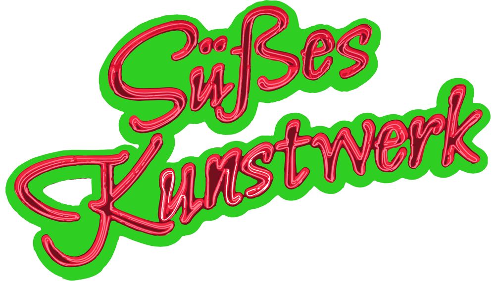 Süßes Kunstwerk